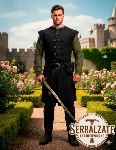 Medieval Tunic Baldomero - Black