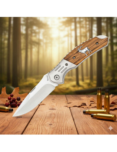 Hunting Knife Albainox model stag, 8.5 cm blade.