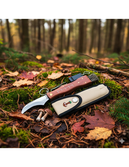 Albainox pocket knife set with brush,...