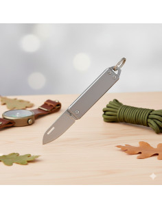 Albainox Keychain Pocket Knife, with a 4.3 cm blade.