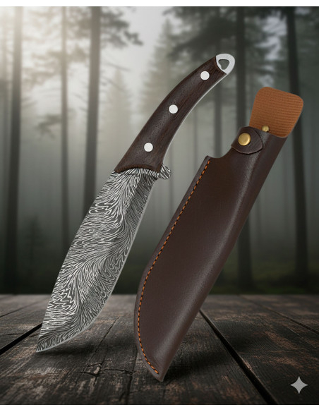 Albainox Leaf Printing Sports Knife Albainox Leaf Printing Sports Knife