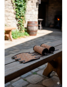 Suffolk Medieval Bracelets - Brown