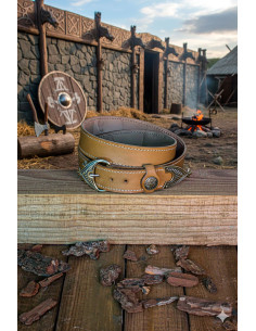 Viking Belt Hrothgar - Light Brown