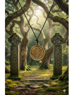 Celtic Wings Pendant - Golden