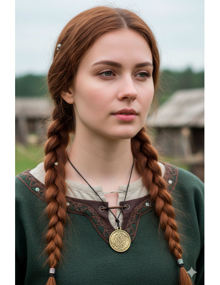 Celtic Wings Pendant - Golden