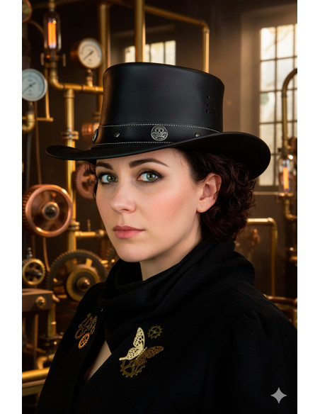 Samedi Top Hat - Black