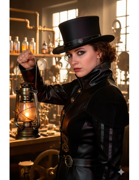Samedi Top Hat - Black