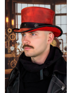 Samedi Top Hat - Red