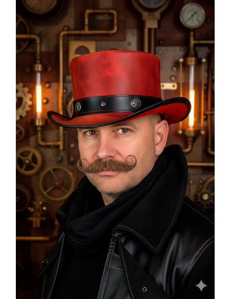 Samedi Top Hat - Red Samedi Top Hat - Red