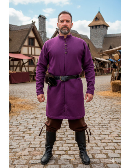 Radovan Medieval Tunic - purple