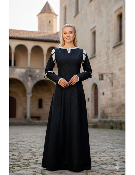 Medieval Dress Mérida - Black