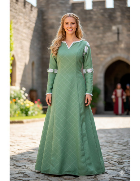 Medieval Dress Merida - Green Medieval Dress Merida - Green