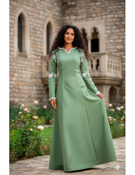 Medieval Dress Merida - Green Medieval Dress Merida - Green