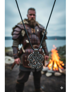 Viking Pendant of Jarl - Silver