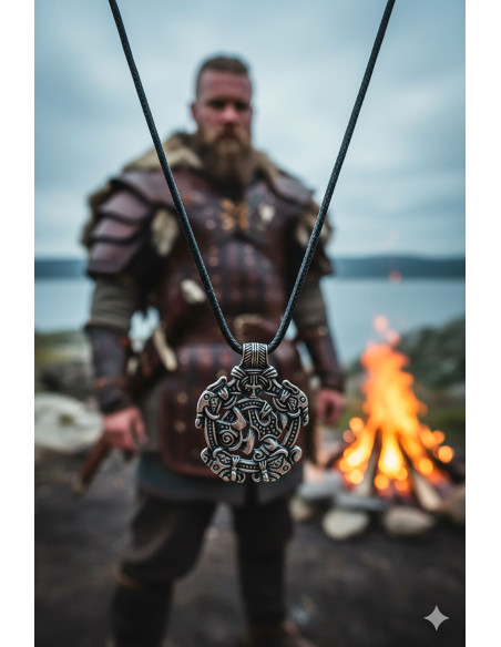 Viking Pendant of Jarl - Silver