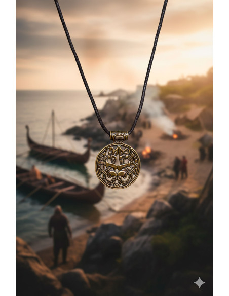 Viking Pendant Edekan - Gold
