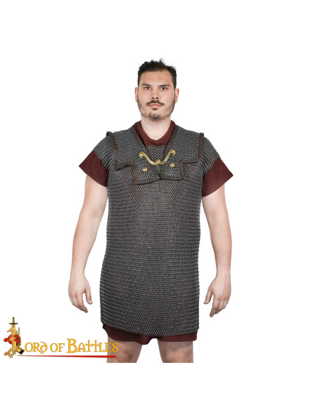 Roman Lorica in chainmail, conical... Roman Lorica in chainmail, conical...