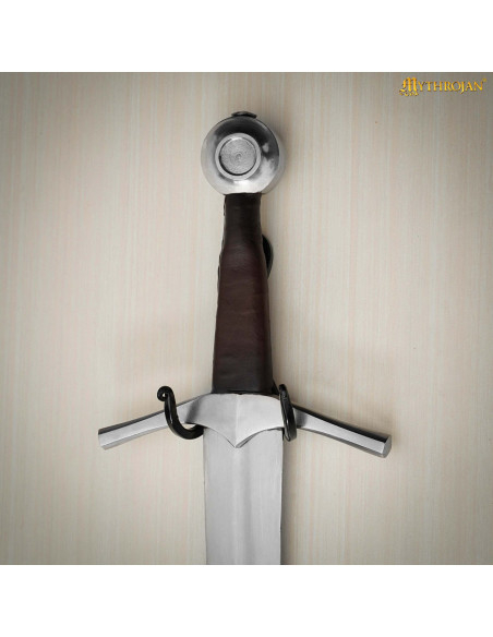 Wall mount for swords in wrought iron... Wall mount for swords in wrought iron...