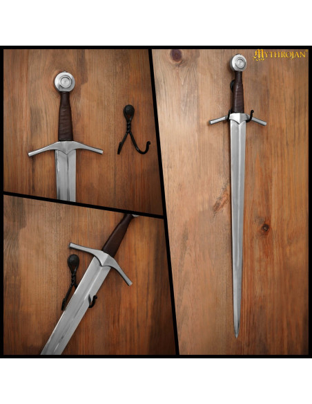 Wall mount for swords in wrought iron... Wall mount for swords in wrought iron...