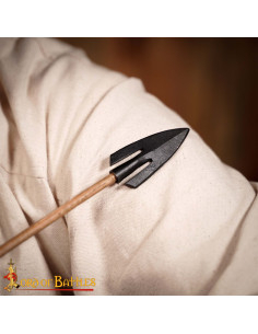 Set of 3 swallowtail arrow tips (6.5 cm.) 2