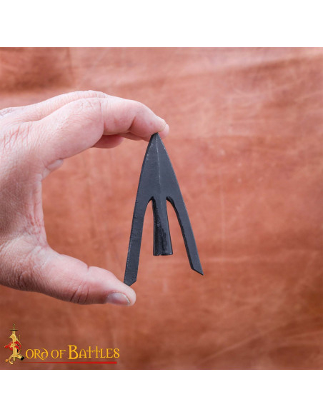 Set of 3 swallowtail arrow tips (8.5...