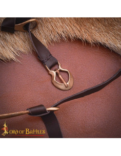 Small medieval bronze buckle for belt 2