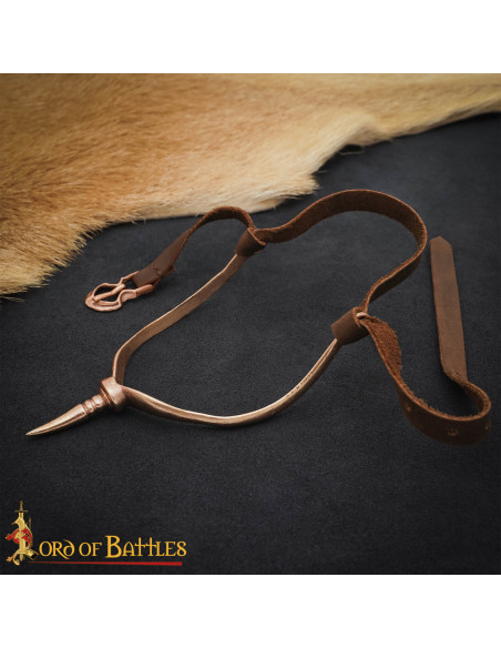 Small medieval bronze buckle for belt Small medieval bronze buckle for belt