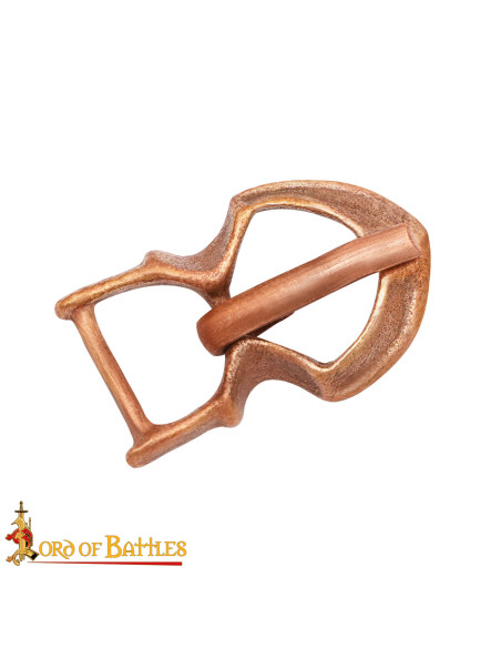 Small medieval bronze buckle for belt Small medieval bronze buckle for belt