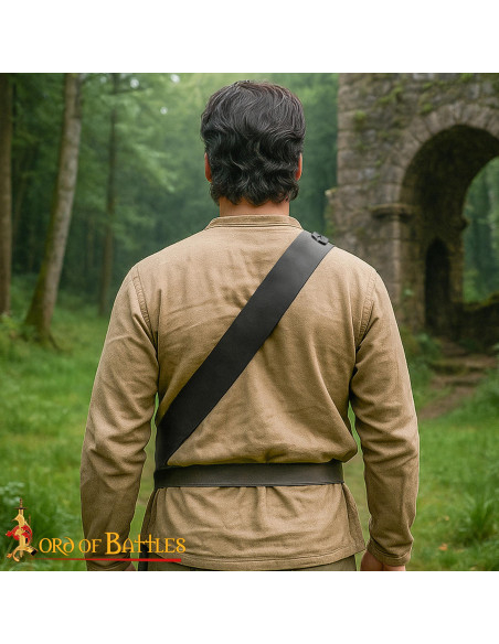 Medieval leather tahali belt for... Medieval leather tahali belt for...