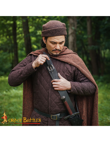 Medieval leather tahali belt for... Medieval leather tahali belt for...