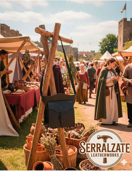 Medieval shoulder bag for travelers... Medieval shoulder bag for travelers...