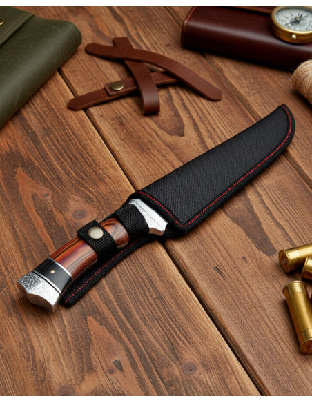 Hunting knife SCK with nylon sheath... Hunting knife SCK with nylon sheath...