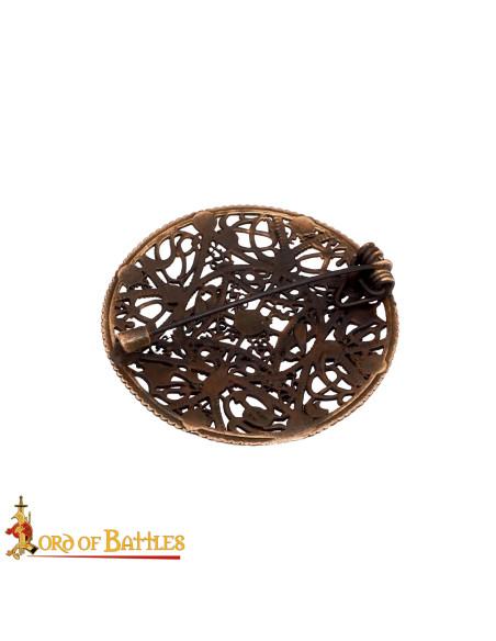 Vintage Bronze Viking Brooch in... Vintage Bronze Viking Brooch in...