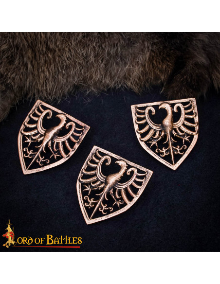 Set of 3 medieval badges modeled... Set of 3 medieval badges modeled...