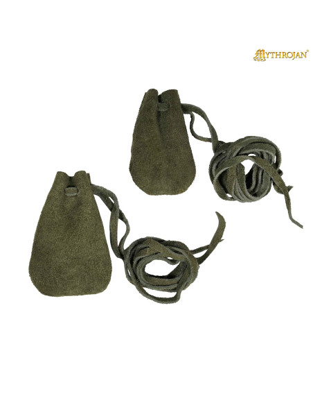 Pack of 2 medieval-style suede... Pack of 2 medieval-style suede...