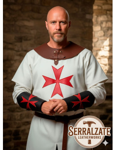 Templar Bracelets Black Cross of the Eight Beatitudes 2