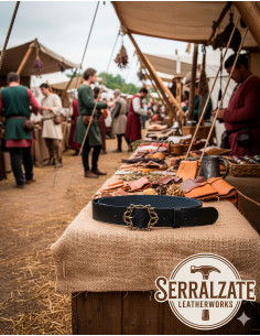 Medieval Belt Basilio - Black 2