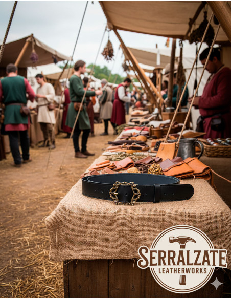 Medieval Belt Basilio - Black