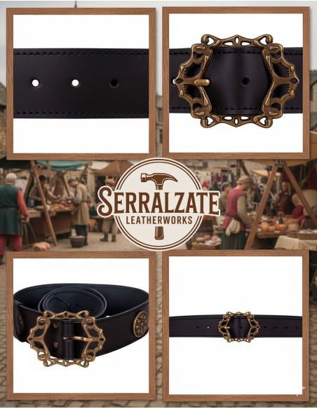 Medieval Belt Basilio - Black