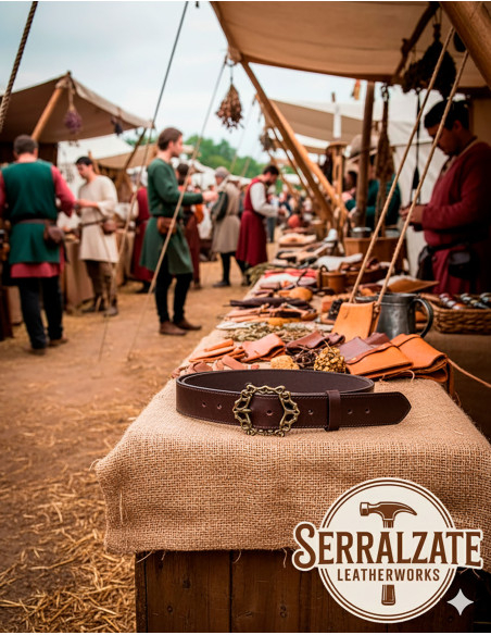 Medieval Basilio Belt - Dark Brown Medieval Basilio Belt - Dark Brown