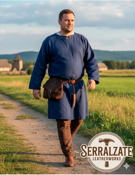 Medieval leather bag model Encanto,...