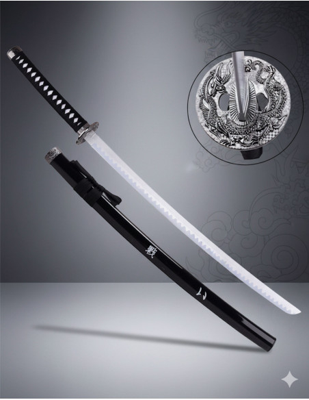 Decorative Dragon Fantasy Tsuba... Decorative Dragon Fantasy Tsuba...