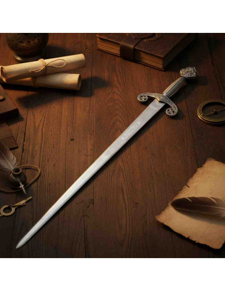 Alfonso X rustic sword, fist ribs