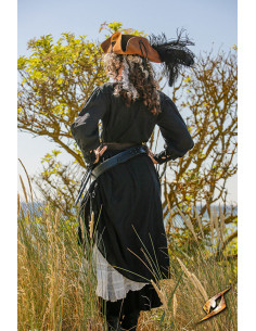 Women's pirate tunic in cotton, Rogue model 2