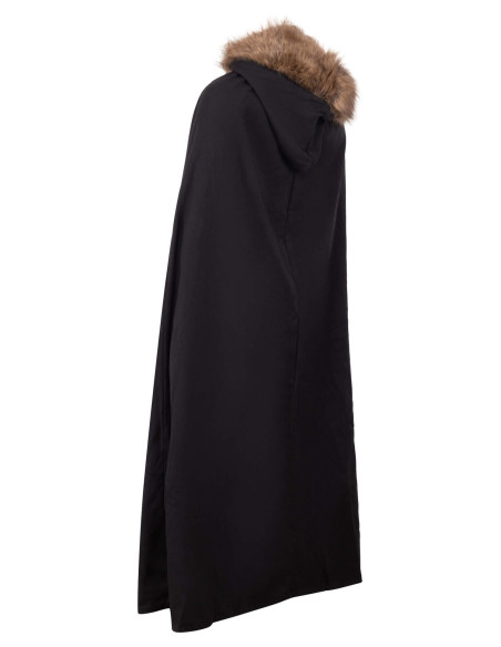 Medieval cape with hood in cotton...