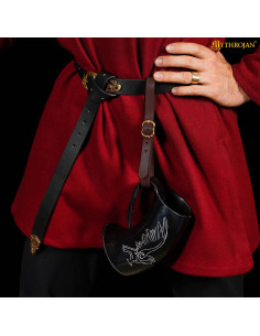 Horn mug for mead Viking Lair (800 ml.) 2