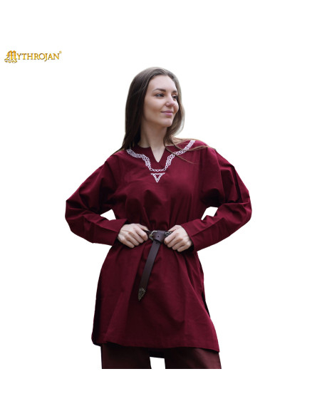 Viking tunic in cotton with...