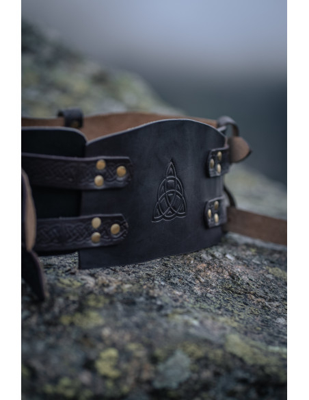 Medieval Celtic Belt in leather,...