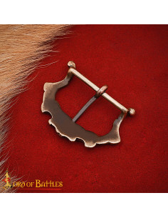 Nordic bronze buckle with an aged finish 2