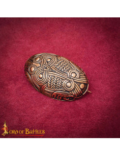 Viking Medieval Brooch in Bronze Turtle from the 9th-10th...